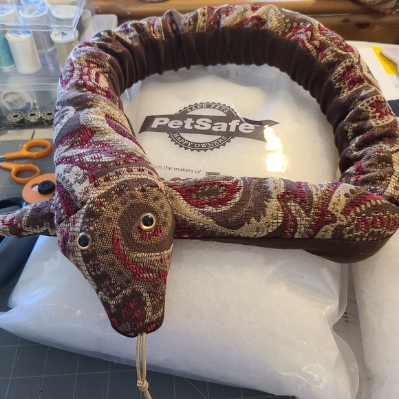 SOLD Handmade Door Snake 45" pet friendly filling - Picture 1 of 2